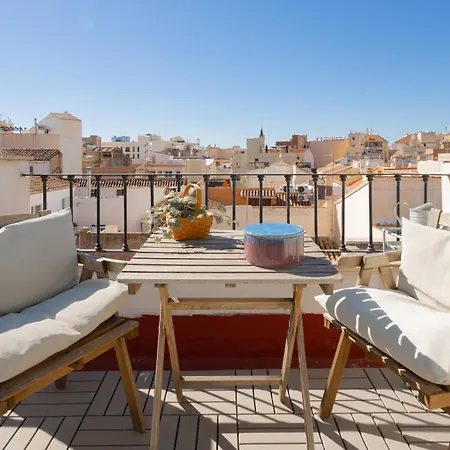 C44 Cute Penthouse Center * Malaga